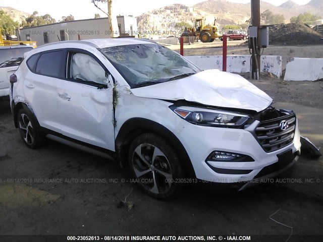 KM8J33A27HU469941 - 2017 HYUNDAI TUCSON LIMITED/SPORT AND ECO/SE WHITE photo 1