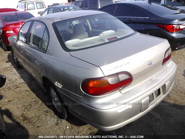 1G1NE52MXW6248890 - 1998 CHEVROLET MALIBU LS 米色 照片 3