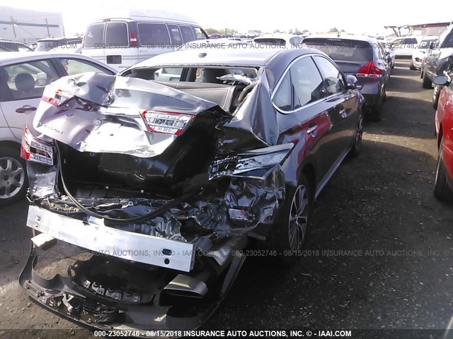 4T1BK1EB9GU206046 - 2016 TOYOTA AVALON XLE PLUS/PREMIUM/TOUR/LTD GRAY photo 4