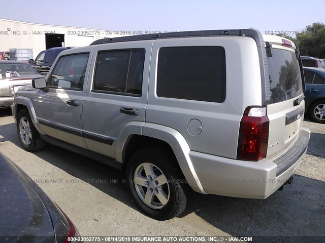 1J8HG48KX6C362980 - 2006 JEEP COMMANDER TAN photo 3