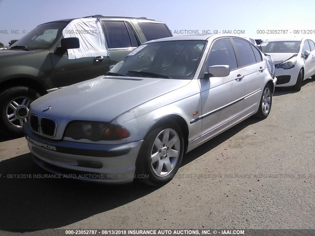 WBAAM3334XKC58701 - 1999 BMW 323 I SILVER photo 2