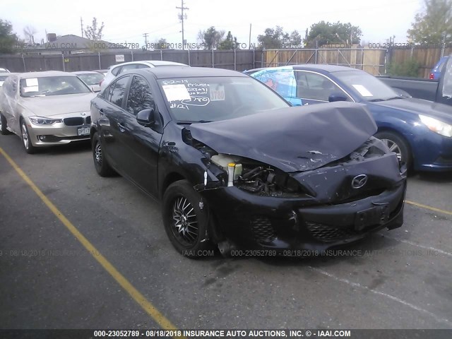 JM1BL1VF8C1506502 - 2012 MAZDA 3 I BLACK photo 1