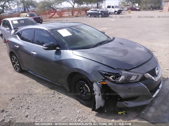 1N4AA6AP9HC395053 - 2017 NISSAN MAXIMA 3.5S/SV/SL/SR/PLAT GRAY photo 1