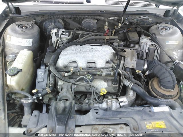 1G4AG55M1S6473605 - 1995 BUICK CENTURY SPECIAL GRAY photo 10