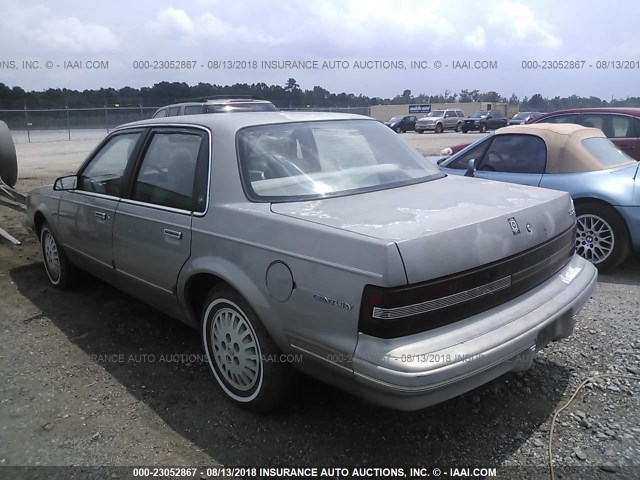 1G4AG55M1S6473605 - 1995 BUICK CENTURY SPECIAL GRAY photo 3
