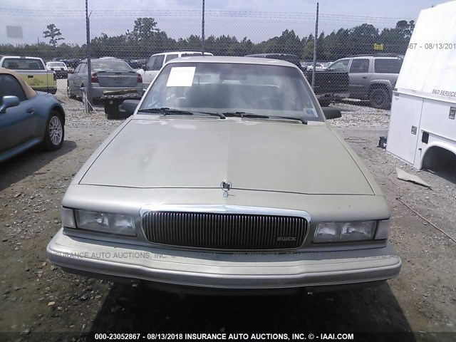 1G4AG55M1S6473605 - 1995 BUICK CENTURY SPECIAL GRAY photo 6