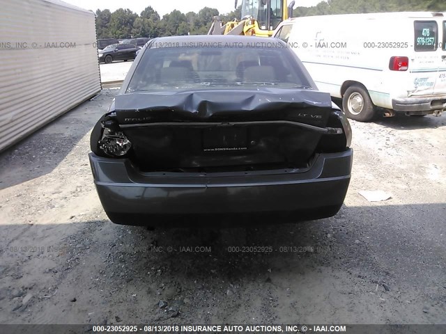 1G1ZT58N08F146993 - 2008 CHEVROLET MALIBU LT/CLASSIC GRAY photo 6