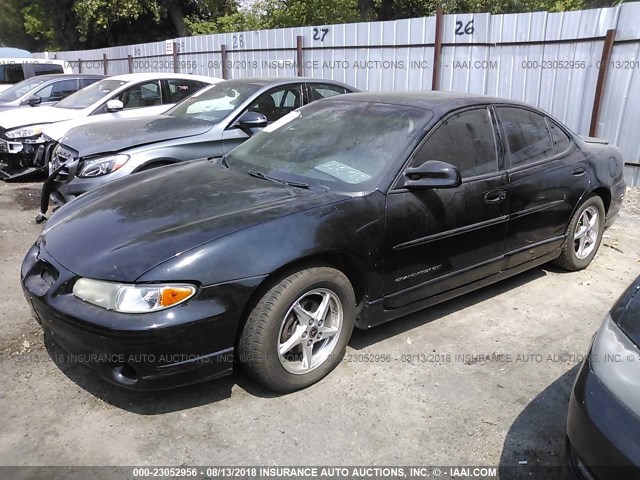 1G2WP52K42F213426 - 2002 PONTIAC GRAND PRIX GT BLACK photo 2