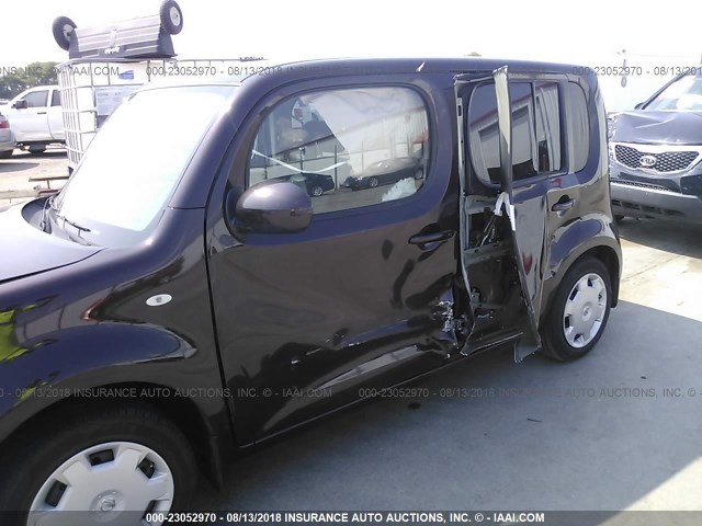 JN8AZ2KR3BT210910 - 2011 NISSAN CUBE S/SL/KROM PURPLE photo 6