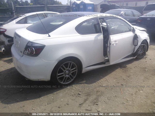 JTKDE167480262363 - 2008 TOYOTA SCION TC 白色 照片 4
