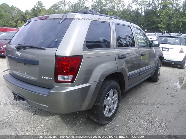 1J4GS48N65C526309 - 2005 JEEP GRAND CHEROKEE LAREDO/COLUMBIA/FREEDOM 金色 照片 4