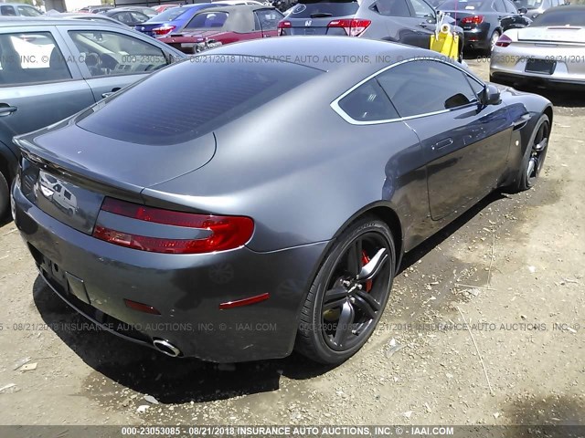 SCFBF03C79GC12187 - 2009 ASTON MARTIN V8 VANTAGE GRAY photo 4