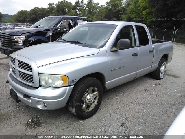 3D7KA28D93G731878 - 2003 DODGE RAM 2500 ST/SLT SILVER photo 2