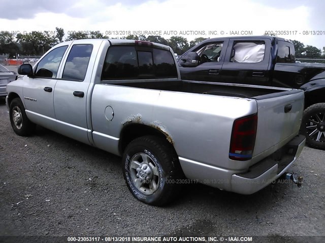 3D7KA28D93G731878 - 2003 DODGE RAM 2500 ST/SLT 银色 照片 3