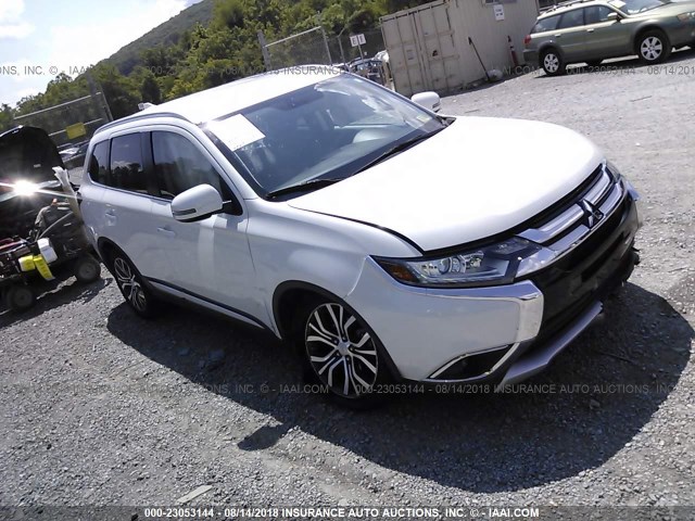 JA4AZ3A30HZ010727 - 2017 MITSUBISHI OUTLANDER SE/SEL WHITE photo 1