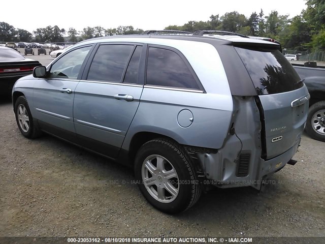 2A4GM68436R601876 - 2006 CHRYSLER PACIFICA TOURING BLUE photo 3