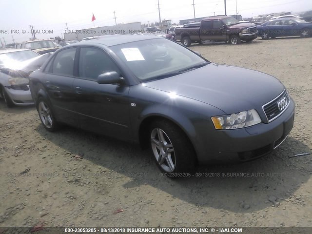 WAULC68E04A180150 - 2004 AUDI A4 1.8T QUATTRO GRAY photo 1