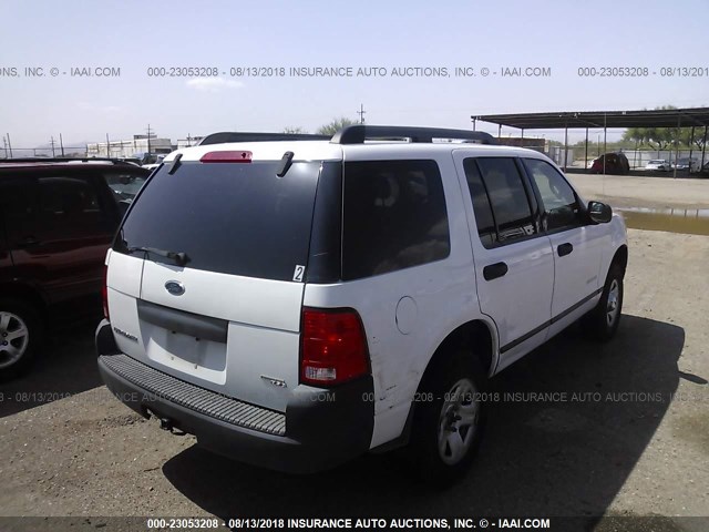 1FMZU72K65ZA53559 - 2005 FORD EXPLORER XLS/XLS SPORT WHITE photo 4