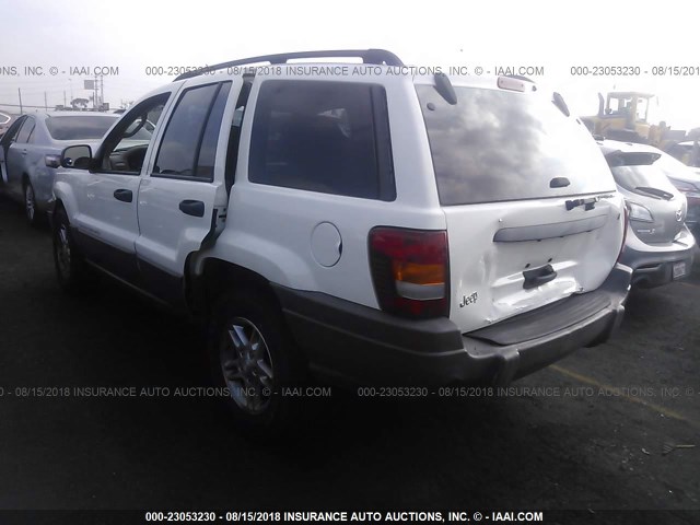 1J4GX48S94C196302 - 2004 JEEP GRAND CHEROKEE LAREDO/COLUMBIA/FREEDOM 白色 照片 3