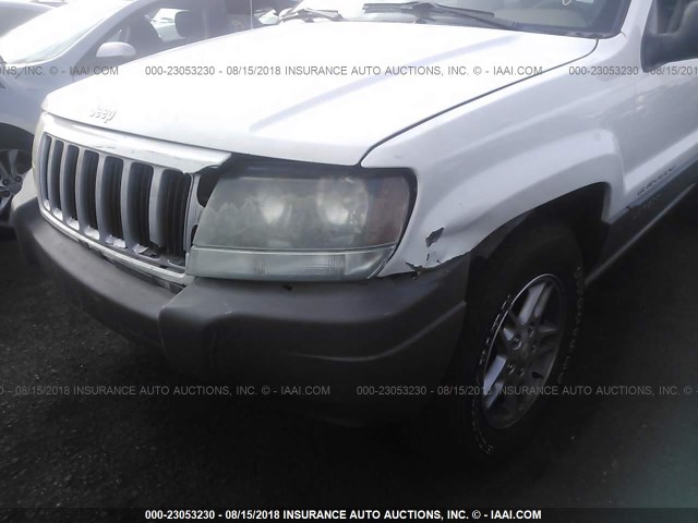 1J4GX48S94C196302 - 2004 JEEP GRAND CHEROKEE LAREDO/COLUMBIA/FREEDOM 白色 照片 6
