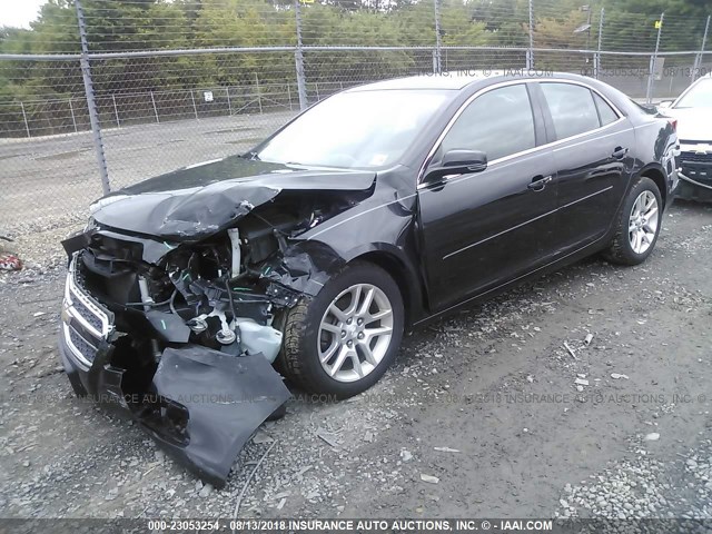 1G11C5SA2DF316901 - 2013 CHEVROLET MALIBU 1LT შავი ფოტო 2
