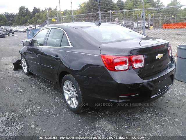1G11C5SA2DF316901 - 2013 CHEVROLET MALIBU 1LT შავი ფოტო 3