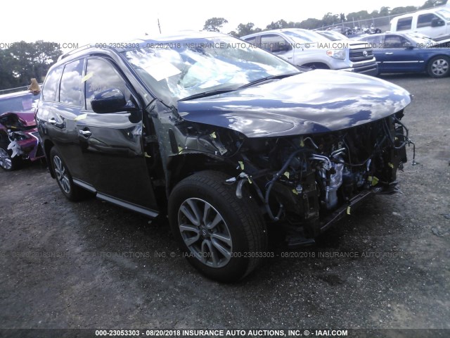 5N1AR2MN1GC670477 - 2016 NISSAN PATHFINDER S/SV/SL/PLATINUM BLACK photo 1