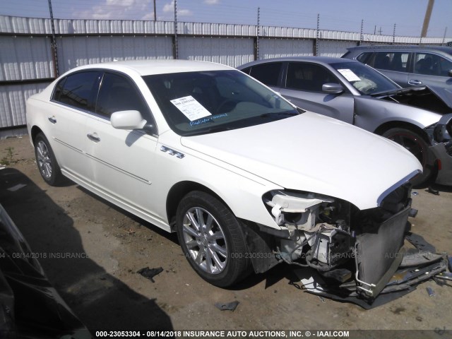 1G4HC5EM3BU131840 - 2011 BUICK LUCERNE CXL WHITE photo 1