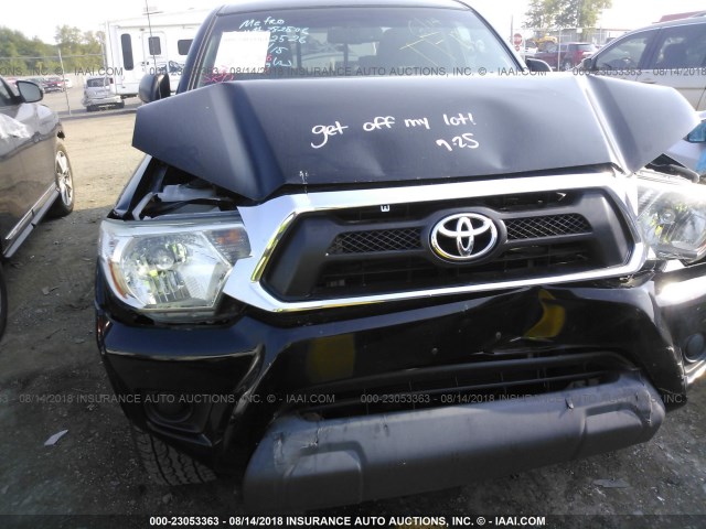 5TFUX4EN6DX022526 - 2013 TOYOTA TACOMA ACCESS CAB Schwarz Foto 6