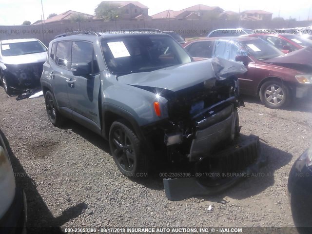 ZACCJABB1HPG34034 - 2017 JEEP RENEGADE LATITUDE GRAY photo 1