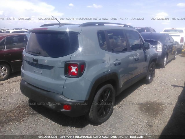 ZACCJABB1HPG34034 - 2017 JEEP RENEGADE LATITUDE GRAY photo 4