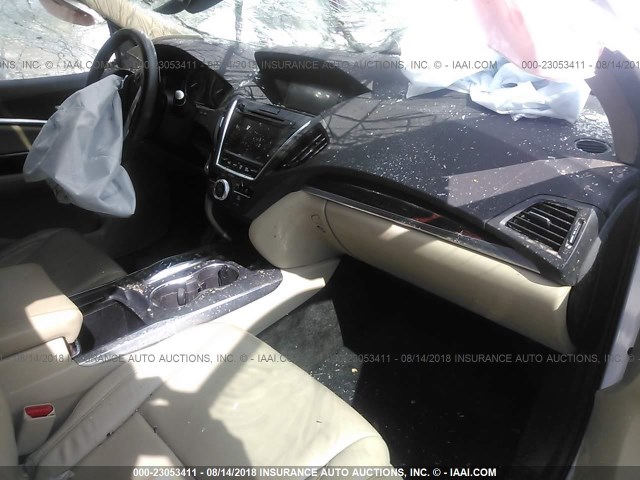 5FRYD4H47GB040155 - 2016 ACURA MDX TECHNOLOGY WHITE photo 5