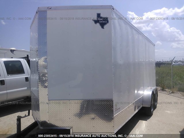 7JKBE1624JH000286 - 2018 DRESSEN CUSTOM TRAILER OTHER  WHITE photo 2