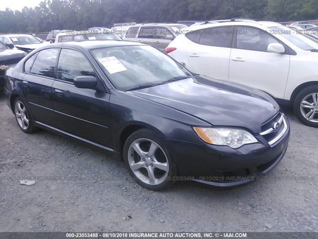 4S3BL616097236867 - 2009 SUBARU LEGACY 2.5I GRAY photo 1