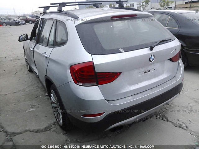 WBAVL1C5XEVY19714 - 2014 BMW X1 XDRIVE28I GRAY photo 3