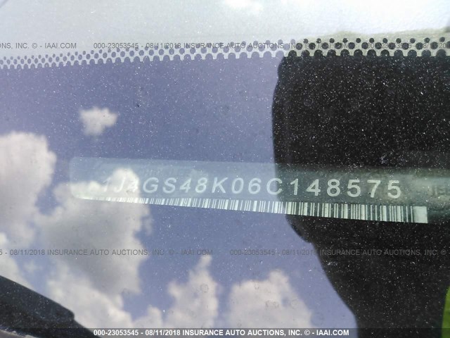 1J4GS48K06C148575 - 2006 JEEP GRAND CHEROKEE LAREDO/COLUMBIA/FREEDOM 白色 照片 9