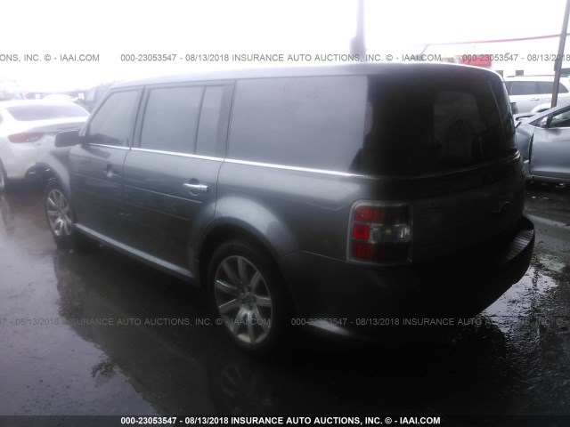 2FMDK53C29BA17887 - 2009 FORD FLEX LIMITED GRAY photo 3