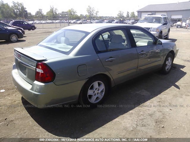 1G1ZT54825F207806 - 2005 CHEVROLET MALIBU LS Бежевый фото 4