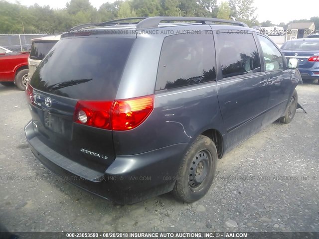 5TDKK4CC8AS302697 - 2010 TOYOTA SIENNA CE/LE GRAY photo 4