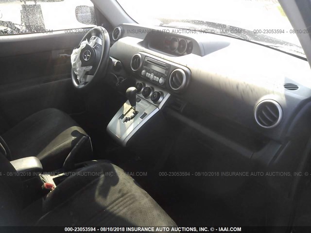 JTLKE50E581010603 - 2008 TOYOTA SCION XB Көк фото 5