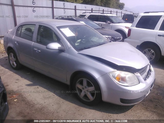 1G1AL55F667634489 - 2006 CHEVROLET COBALT LT SILVER photo 1