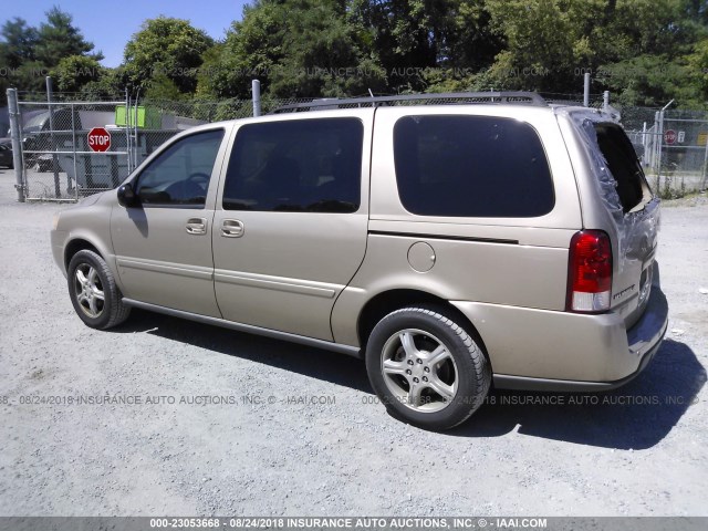 1GNDV33L36D195448 - 2006 CHEVROLET UPLANDER LT GOLD photo 3