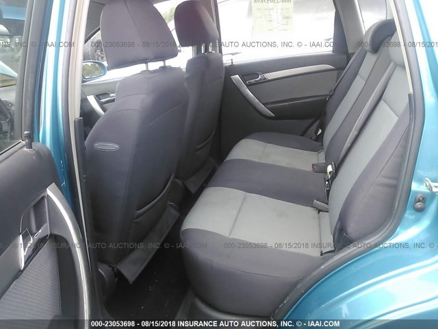 KL1TD66E59B622660 - 2009 CHEVROLET AVEO LS/LT 蓝色 照片 8