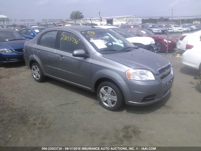 KL1TD5DE1BB242699 - 2011 CHEVROLET AVEO LS/LT 灰色 照片 1