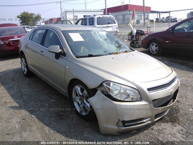 1G1ZH57B48F254414 - 2008 CHEVROLET MALIBU 1LT 金色 照片 1