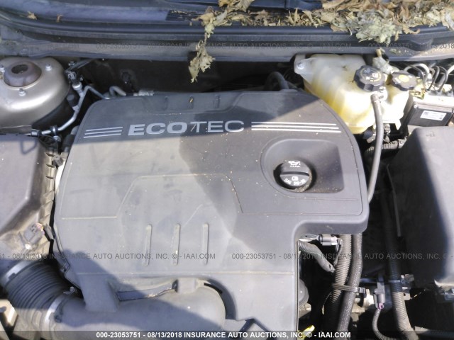 1G1ZH57B48F254414 - 2008 CHEVROLET MALIBU 1LT 金色 照片 10