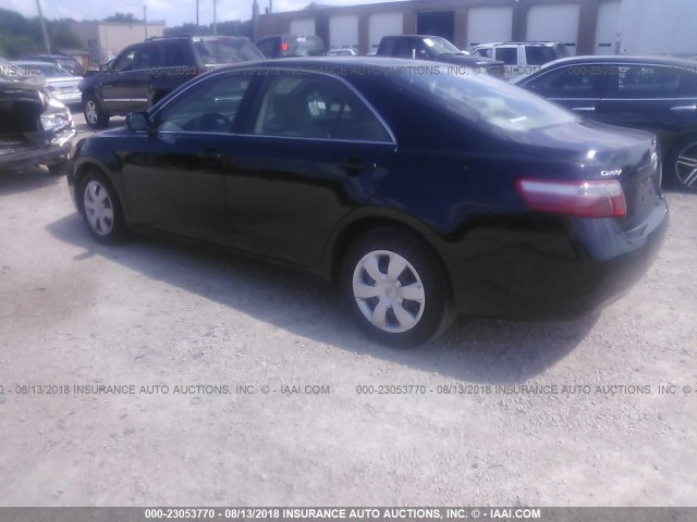 4T1BE46K18U211699 - 2008 TOYOTA CAMRY CE/LE/XLE/SE BLACK photo 3