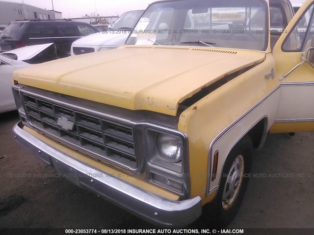 0000CCL249Z113094 - 1979 CHEVROLET C20 YELLOW photo 6