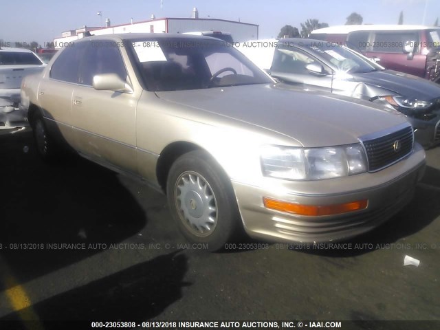 JT8UF11E4N0128019 - 1992 LEXUS LS 400 TAN photo 1