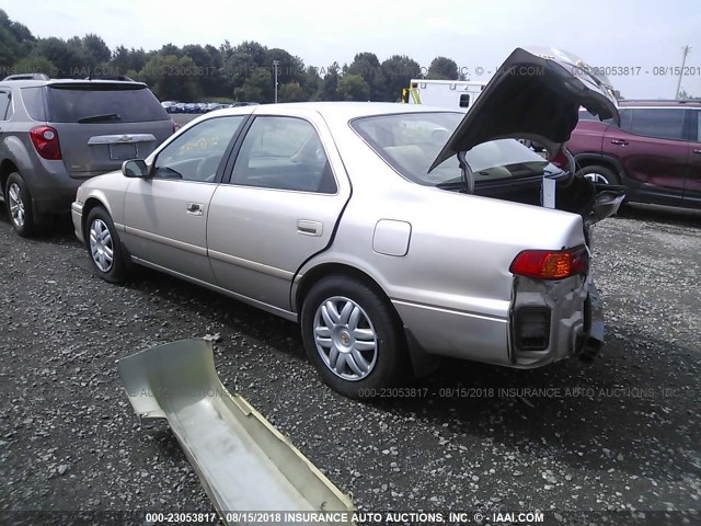 4T1BG22K21U023638 - 2001 TOYOTA CAMRY CE/LE/XLE 棕色 照片 3
